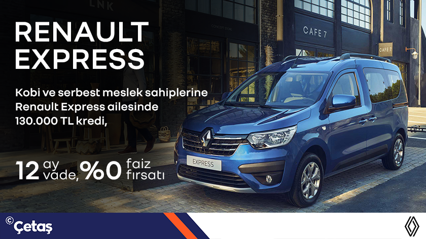 Renault Express Combi, Avantajlı fiyatlarıyla Çetaş Renault İzmir'de sizleri bekliyor!