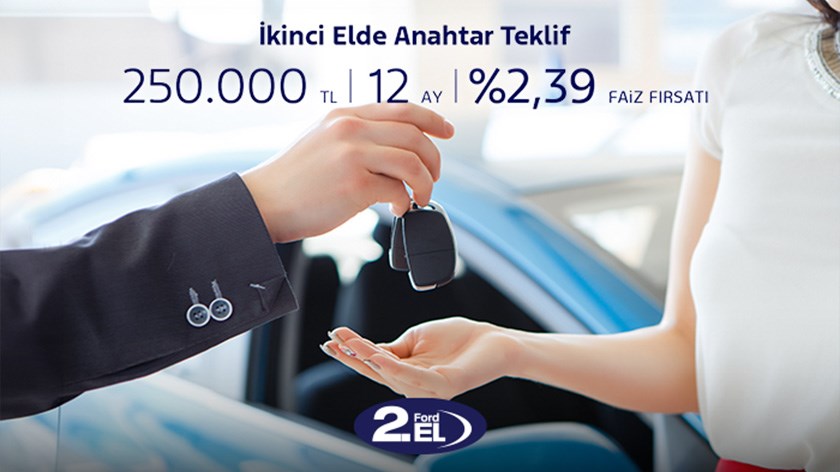 Araç Aldıran Kredi Desteği Ford 2.El’de | Ağustos 2025